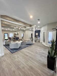 Edgewater Pointe Apartments Interior Living Room View in Biloxi, MS