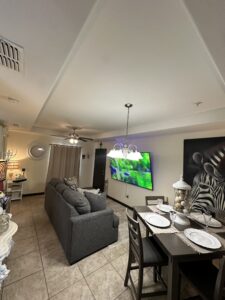 La Joya Apartments Interior Living and Dining Room View